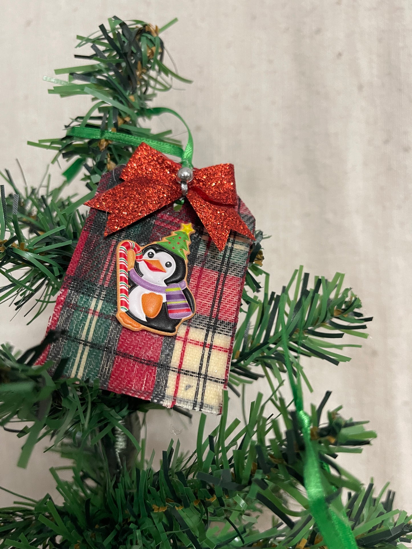 Penguin and Plaid (set of 2)